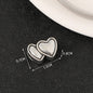 European Style Metal Beads Silver Tone Large Hole 50pcs 14