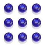 Glass Spacer Beads 14mm Colorful Smooth Large Hole 20pcs 6