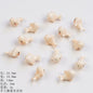 3D Dolphin Ceramic Beads 24mm Glazed Multicolor 2pcs 10
