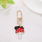 Enamel Astronaut Keychain Metal Zinc Alloy Space Theme Charm 40