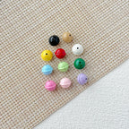 Baking Painted Christmas Tree and Bells Metal Beads 20pcs Festive Colors 27