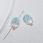 Clear Popsicle Acrylic Beads 20mm Colorful Drip Design 50pcs 9