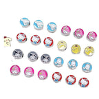 Flat Metal Beads 12mm Sanrio Series Enamel Alloy 10pcs 2
