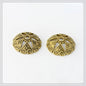 Alloy Bowl-Shaped Bead Caps Six-Petal Antique Style 100pcs 6