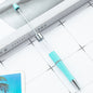 Beadable Ballpoint Pen Hollow Tube Transparent Colorful 18cm 25