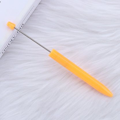 Beadable Ballpoint Pen Long Refillable Printable Personalized Stickers 7