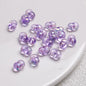 Acrylic Peanut Spacer Beads 8mm High Transparency Plating 100pcs 10