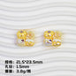Sanrio Series 4-Roll Bread Resin Beads Glossy Pastel 20pcs 7