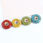 Ceramic Round Spacer Beads 20mm Antique Fambe Glaze 20pcs 4