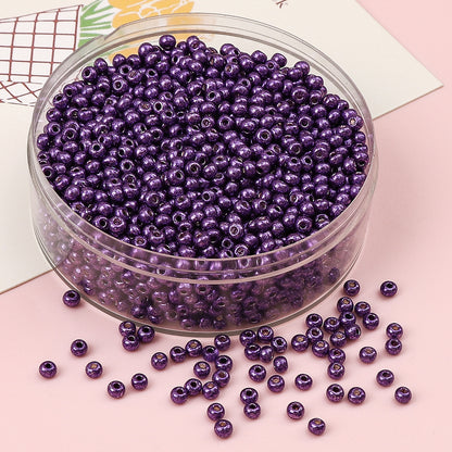 Metallic Seed Glass Beads 2mm Premium Colorful Shimmering 3000pcs 19