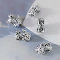 Mythical Chinese Fortune Beast Metal Beads 13mm Antique Silver Gold Bright Silver 30pcs 3