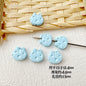 Baking Painted Cheese Animal Metal Beads Whimsical Pastel Colors 20pcs 26