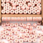 Cylindrical Ceramic Beads 6mm Glossy Rainbow Spacer 10pcs 8