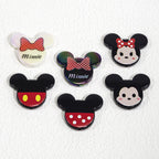 Flat Mickey Minnie Acrylic Beads 40mm Double-Sided 10pcs 3