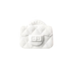 Handbag Silicone Beads Quilted Mini Purse Solid Colors 10pcs 5