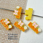 Signboard Metal Beads Painted Sanrio Series Colorful 10pcs 31