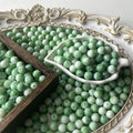 Crackle Round Glass Beads 10mm Imitation Porcelain Pastel Colors 120pcs 5