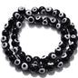 Millefiori Evil Eye Round Lampwork Glass Beads 6mm 124pcs 14