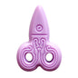 Silicone Focal Beads Creative Scissors Embossed Details Color Mix 20pcs 10