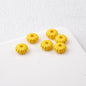 Acrylic Pumpkin Spacer Beads 8mm Striped 50pcs 8