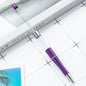 Beadable Ballpoint Pen Hollow Tube Transparent Colorful 18cm 19