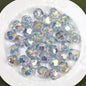 Faceted Iridescent Resin Beads 16mm Mixed Colors 10pcs 9
