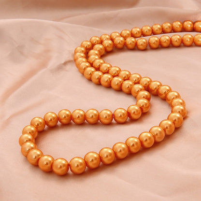 Pearl Glass Beads Round 10mm Imitation Glass 20pcs 12