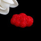 Granulated Sugar Texture Cloud Resin Beads 35mm 2pcs 8