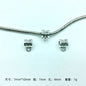 Alloy Bead-hanger Spacer Beads Large Hole 200pcs 15