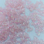 Colored Clear Bow Ribbon Acrylic Beads 18mm Translucent 100pcs 18