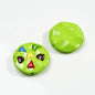 Painted Cookies Acrylic Beads 25mm Colorful Baking Design 50pcs 13