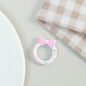 Zinc Alloy Bow Trigger Keyrings 27mm Baking Painted 6pcs 18