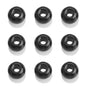 Glass Spacer Beads 14mm Colorful Smooth Large Hole 20pcs 8