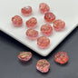 Czech Glass Beads Rose 12mm Soft Purple Pink 100pcs 23