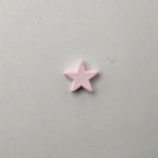Star Metal Beads 10mm Smooth Painted Pastel Colors 20pcs 4