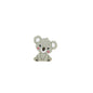 Silicone Focal Beads Animal Koala Tilted Head 20pcs 9