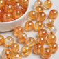 Glimmer Nebulous Resin Beads 12mm Round Multicolor Gradient 20pcs 10
