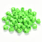Bright Colored Heart Acrylic Beads 15mm Large Hole 10pcs 10