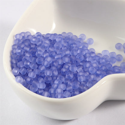 Frosted Seed Glass Beads 2mm Muted Rainbow Colors 800pcs 20