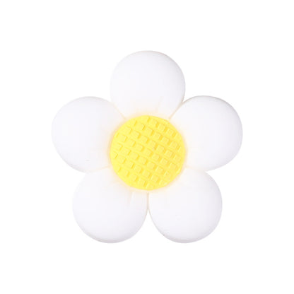 Silicone Focal Beads Flower Children Smiling Face Positive Energy 20pcs 12