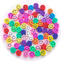 Flat Clay Beads 10mm Color Fruit Cartoon Mixed Design 1000pcs 17
