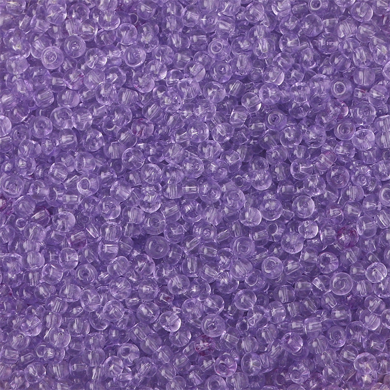 Transparent Seed Glass Beads 2mm Glossy Rainbow Colors 660pcs 14