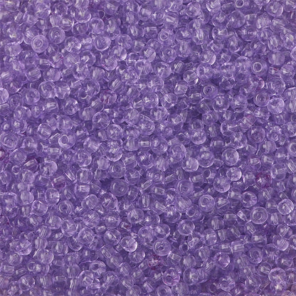 Transparent Seed Glass Beads 2mm Glossy Rainbow Colors 660pcs 14