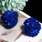 Matte Floral Bubblegum Beads 25mm Rose Cluster Polymer Clay 5pcs 6