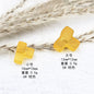Matte Square Acrylic Beads 10-12mm Tetris Shape Mixed Colors 50pcs 7