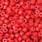 Cream Colored Pony Beads Acrylic 6mm Matte Wide Hole 50pcs 5