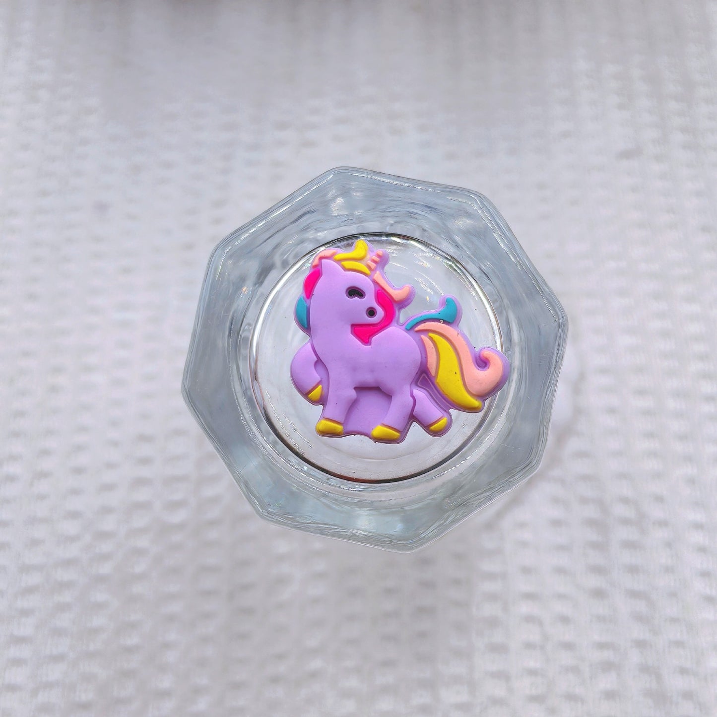 Silicone Focal Beads Unicorn Pastel Colors Bright Palette 20pcs 7