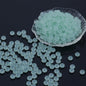 Glass Rondelle Spacer Beads 8mm Semi Transparent Imitation Jade 100pcs 13