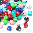 Dice Acrylic Beads 10mm Colorful Mixed 60pcs 2
