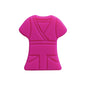 Silicone Focal Beads Kimono Design With Detailed Belt 10pcs 15